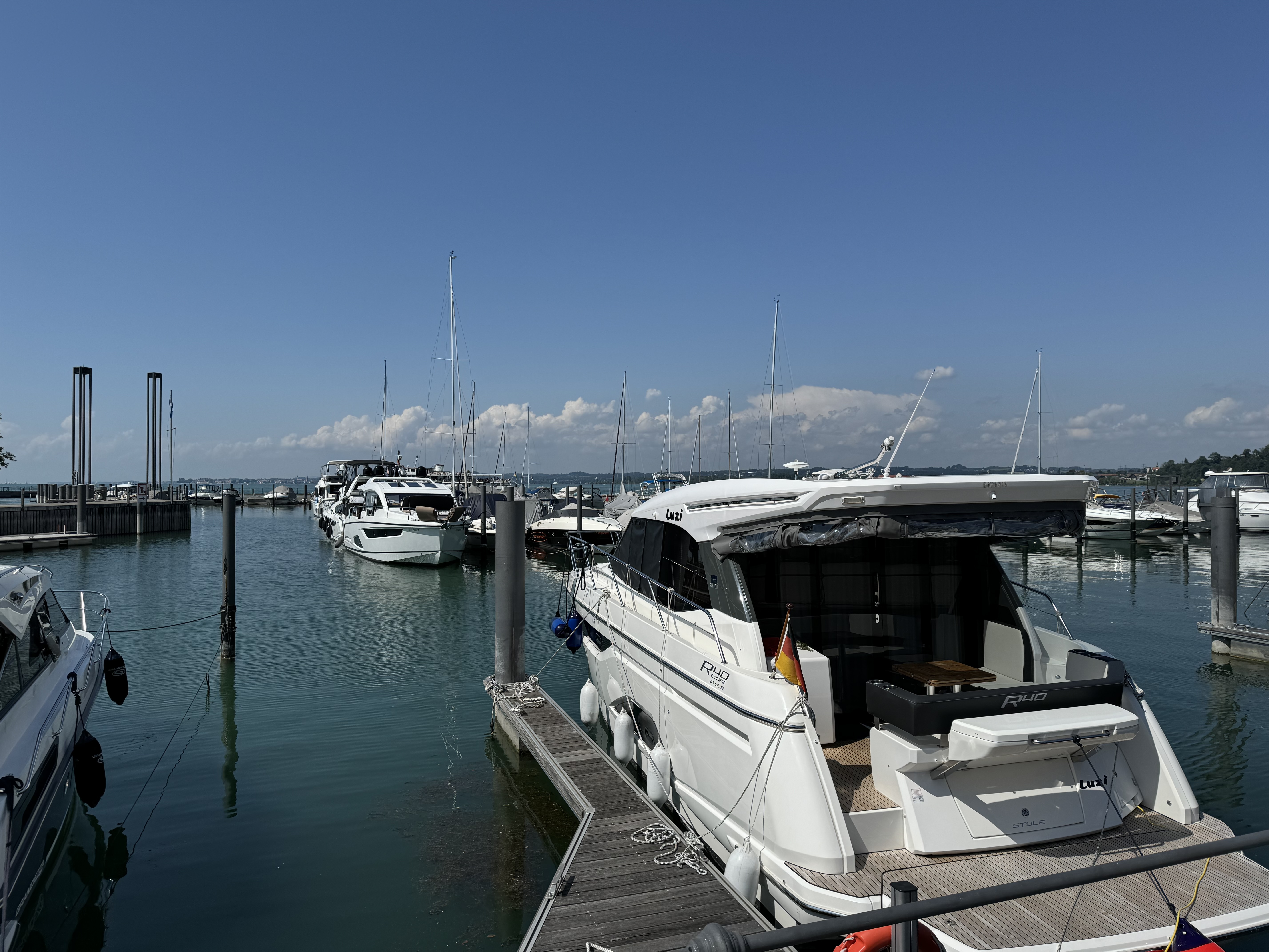 Bodensee Vorarlberg Österreich — Schwimmen und Wandern im Sommer